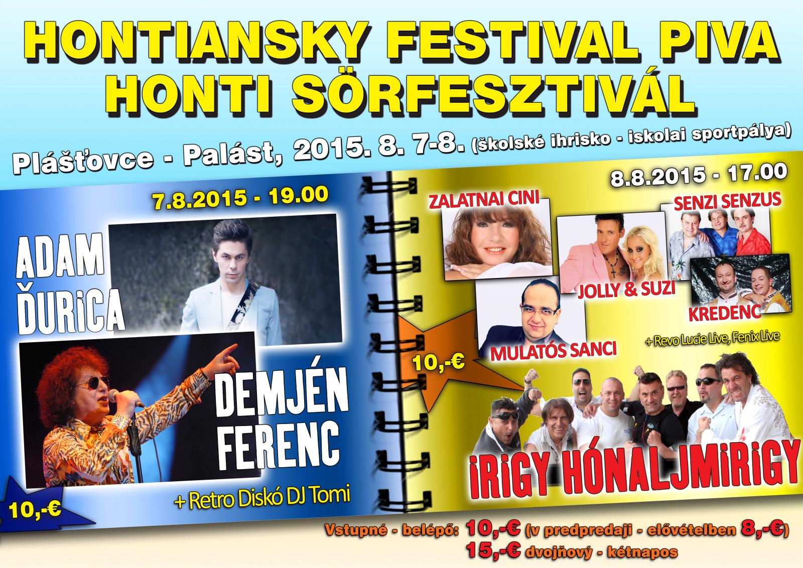 Fotogaléria Hontiansky festival piva 2015 - Honti sörfesztivál 2015 (1) Hontiansky festival piva 2015 - Honti sörfesztivál 2015